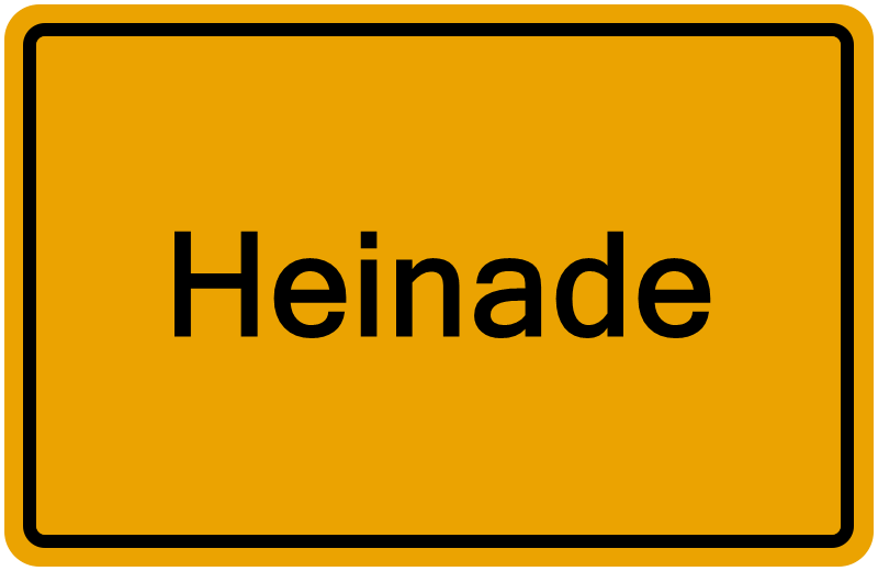 Handelsregisterauszug Heinade