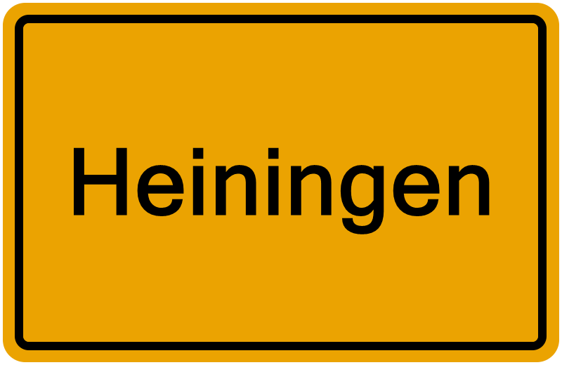 Handelsregisterauszug Heiningen