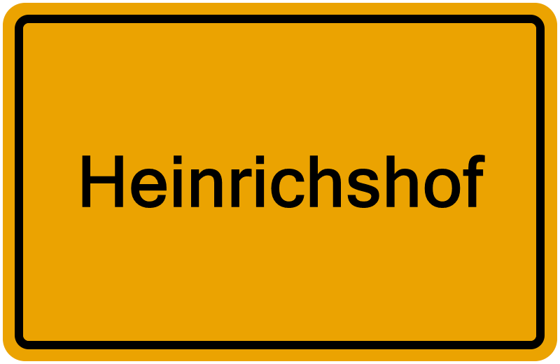 Handelsregisterauszug Heinrichshof