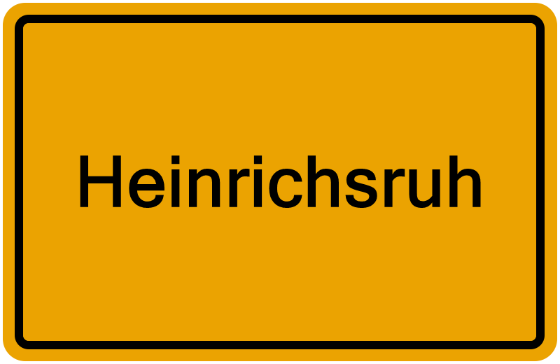 Handelsregisterauszug Heinrichsruh