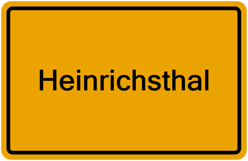 Handelsregisterauszug Heinrichsthal