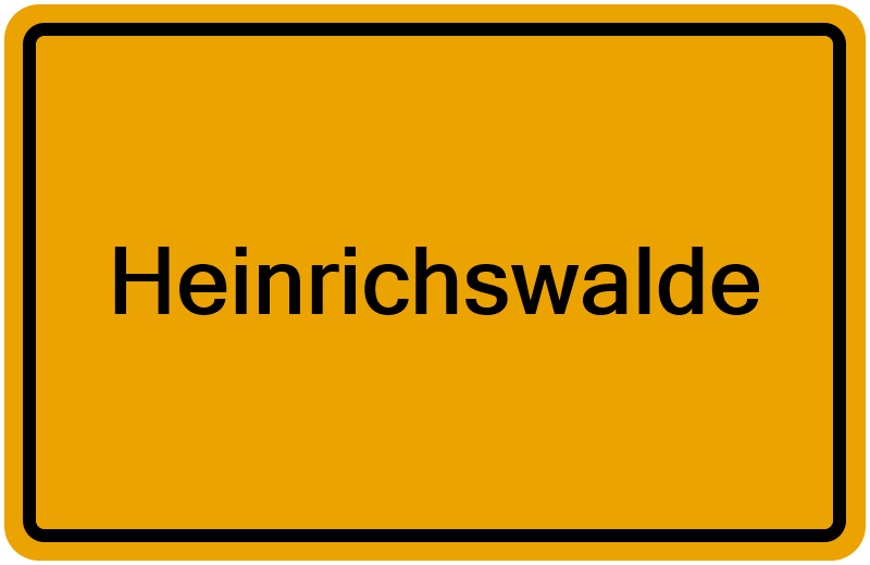 Handelsregisterauszug Heinrichswalde