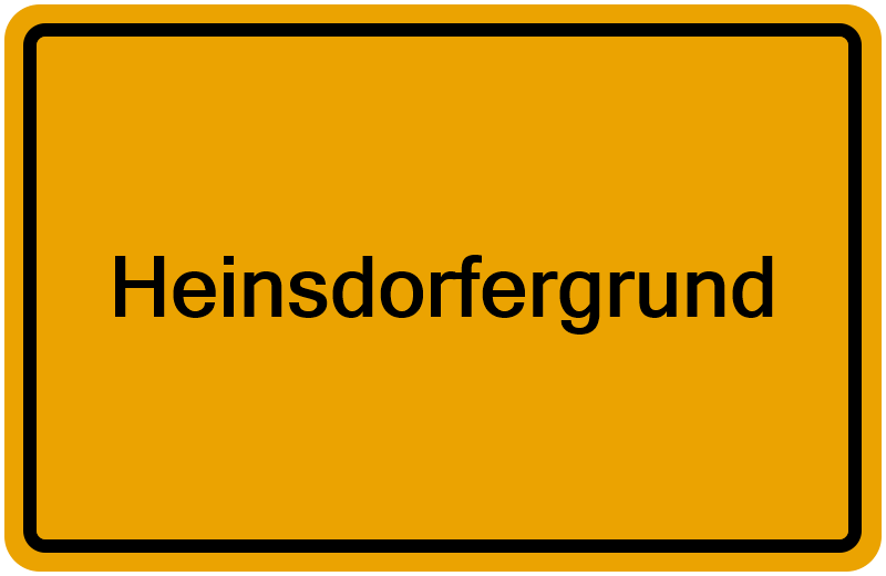 Handelsregisterauszug Heinsdorfergrund