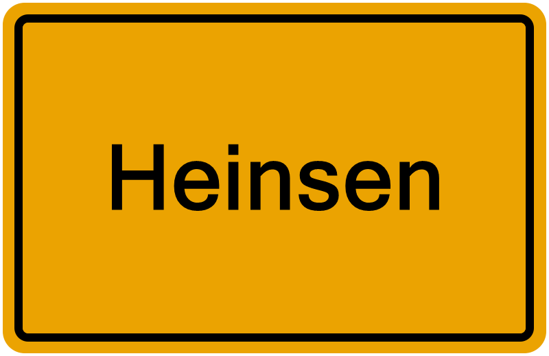 Handelsregisterauszug Heinsen