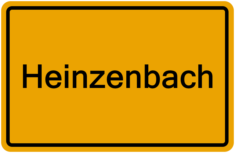 Handelsregisterauszug Heinzenbach