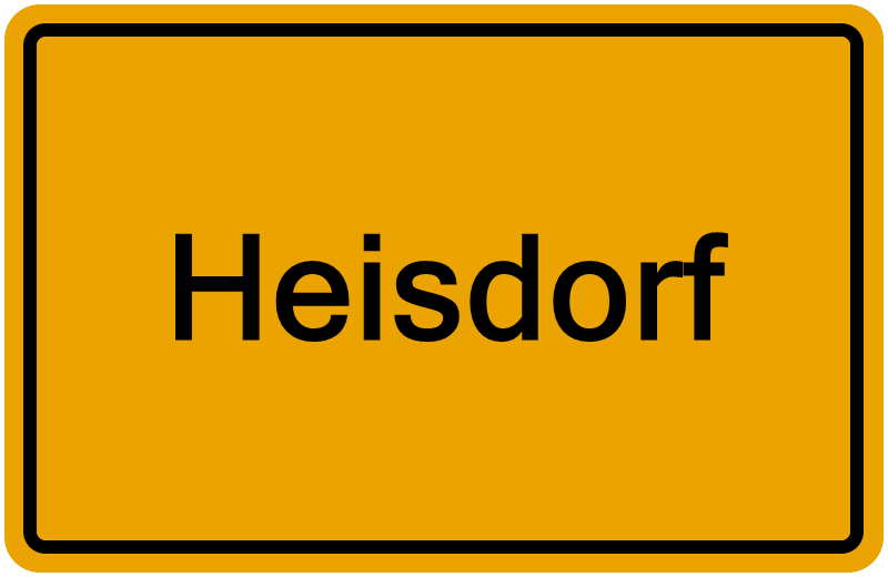 Handelsregisterauszug Heisdorf