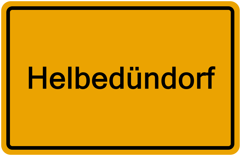 Handelsregisterauszug Helbedündorf
