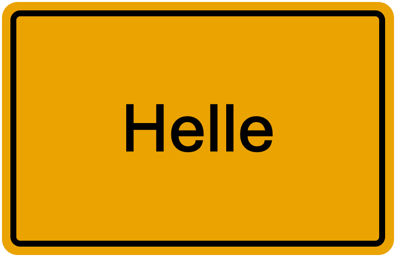 Handelsregisterauszug Helle