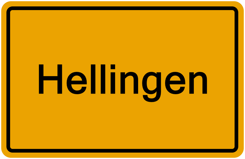 Handelsregisterauszug Hellingen