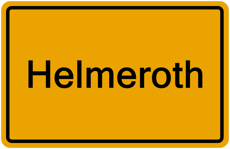 Handelsregisterauszug Helmeroth
