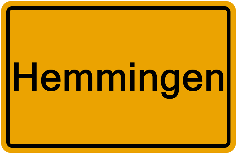 Handelsregisterauszug Hemmingen