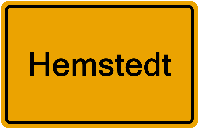 Handelsregisterauszug Hemstedt