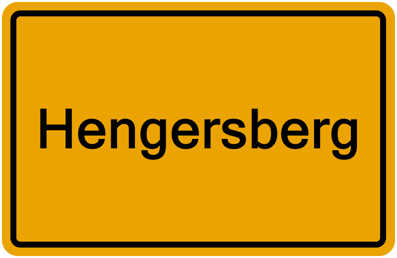 Handelsregisterauszug Hengersberg