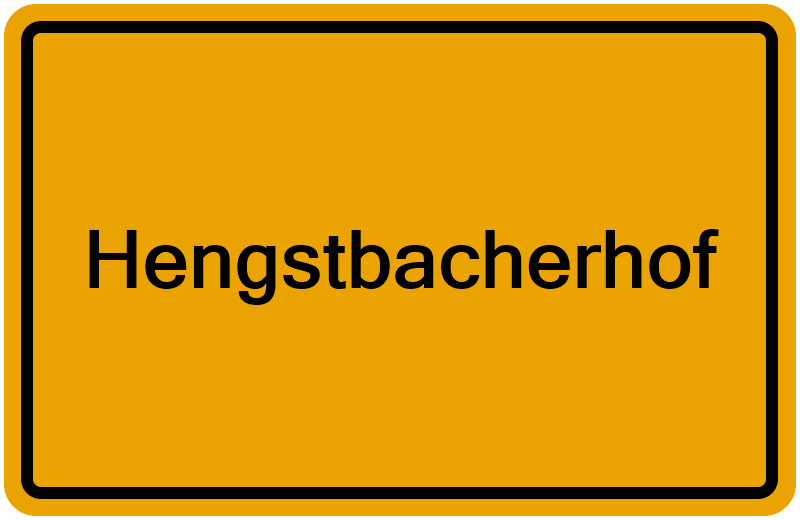 Handelsregisterauszug Hengstbacherhof