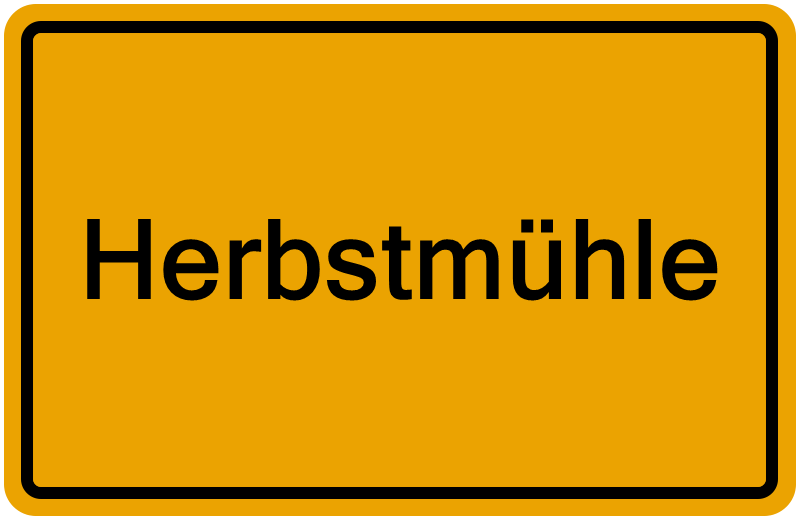 Handelsregisterauszug Herbstmühle