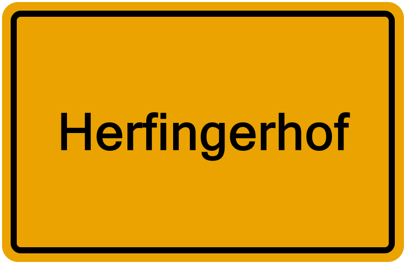 Handelsregisterauszug Herfingerhof