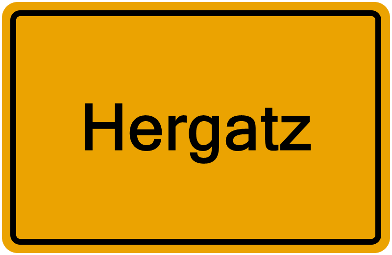 Handelsregisterauszug Hergatz