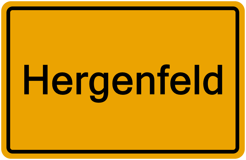 Handelsregisterauszug Hergenfeld