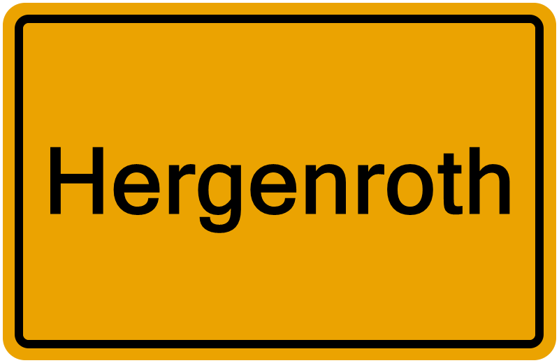 Handelsregisterauszug Hergenroth