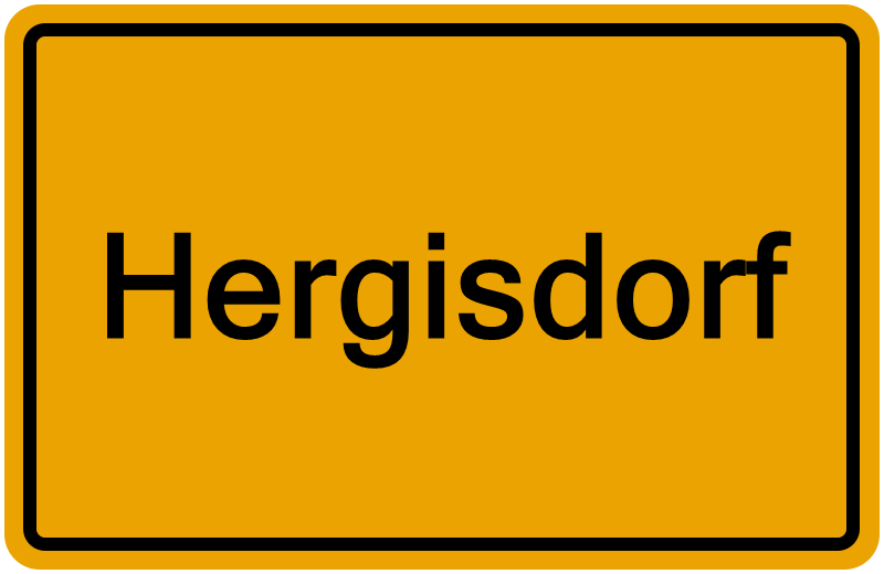 Handelsregisterauszug Hergisdorf