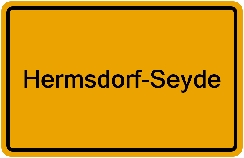 Handelsregisterauszug Hermsdorf-Seyde