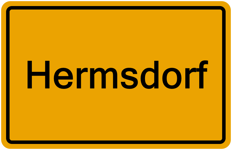 Handelsregisterauszug Hermsdorf