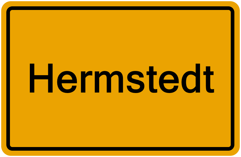 Handelsregisterauszug Hermstedt