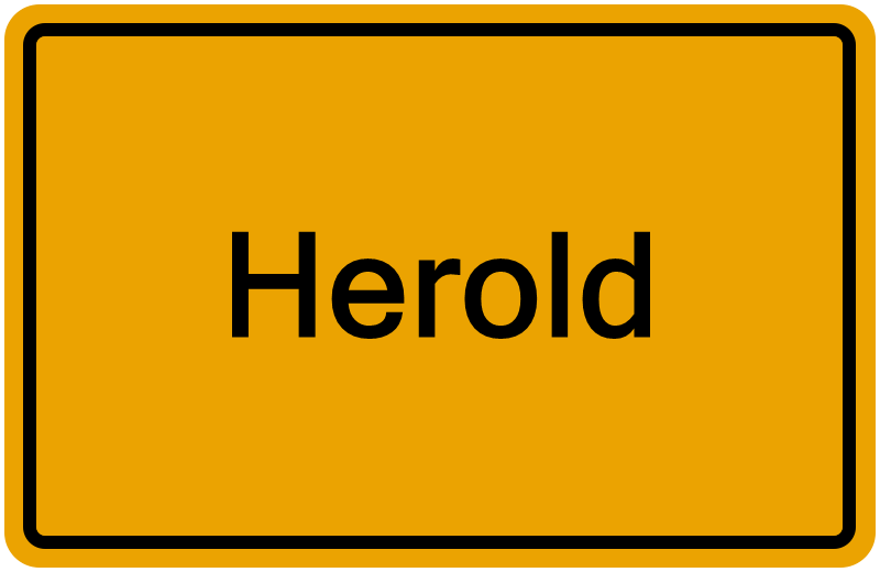 Handelsregisterauszug Herold