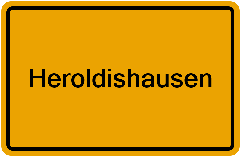 Handelsregisterauszug Heroldishausen