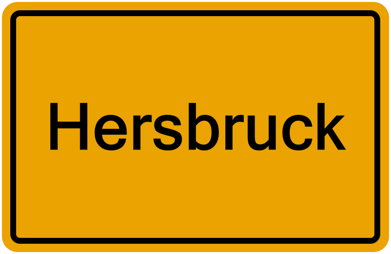 Handelsregisterauszug Hersbruck