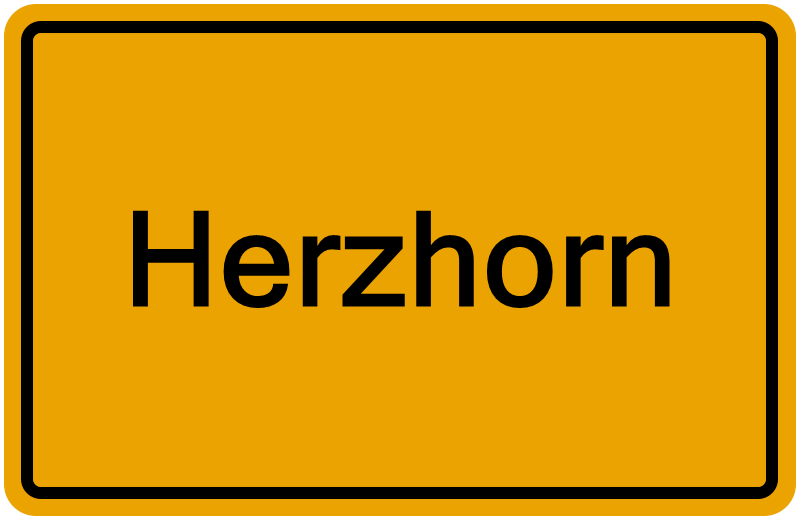 Handelsregisterauszug Herzhorn