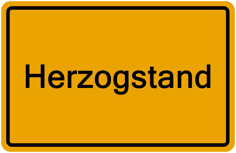 Handelsregisterauszug Herzogstand