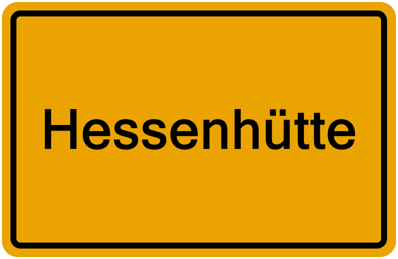 Handelsregisterauszug Hessenhütte