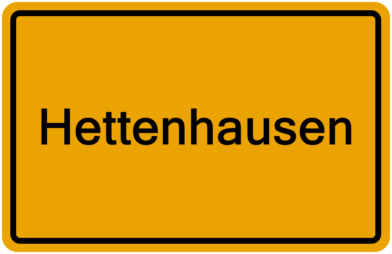 Handelsregisterauszug Hettenhausen