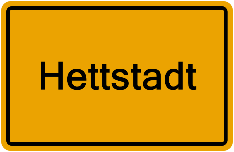 Handelsregisterauszug Hettstadt