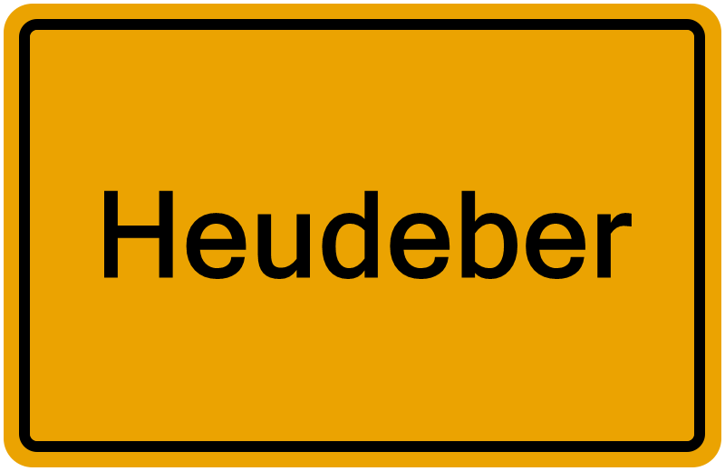 Handelsregisterauszug Heudeber