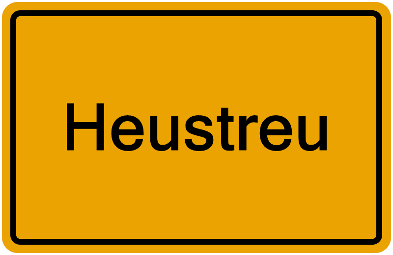 Handelsregisterauszug Heustreu