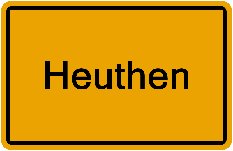 Handelsregisterauszug Heuthen