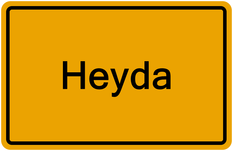 Handelsregisterauszug Heyda