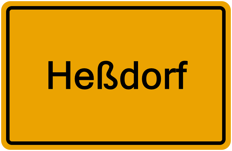 Handelsregisterauszug Heßdorf
