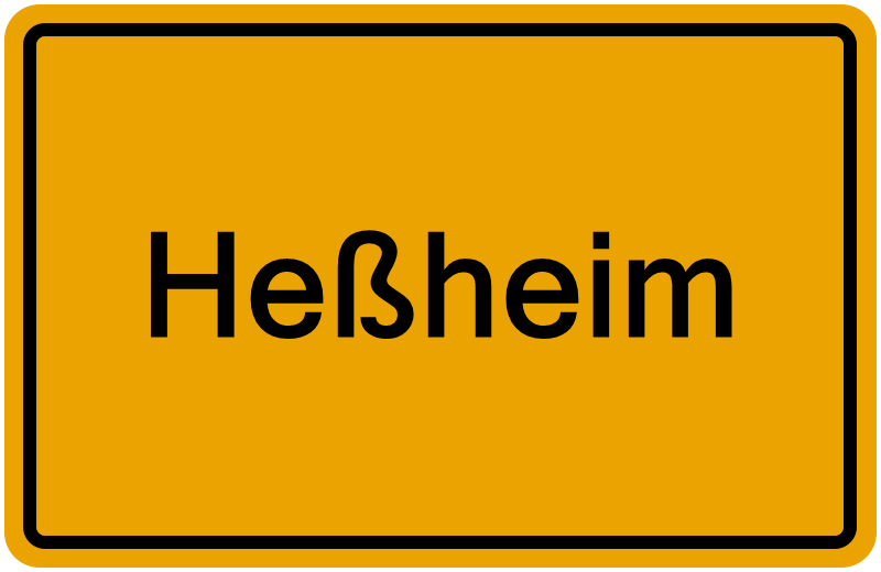 Handelsregisterauszug Heßheim
