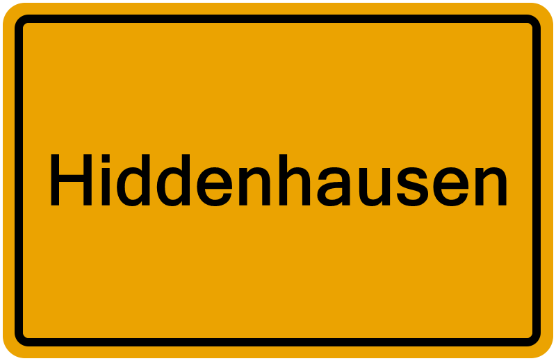 Handelsregisterauszug Hiddenhausen