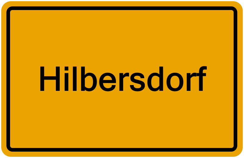 Handelsregisterauszug Hilbersdorf