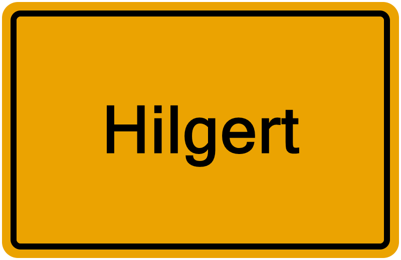 Handelsregisterauszug Hilgert
