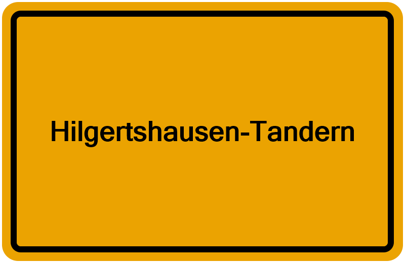 Handelsregisterauszug Hilgertshausen-Tandern