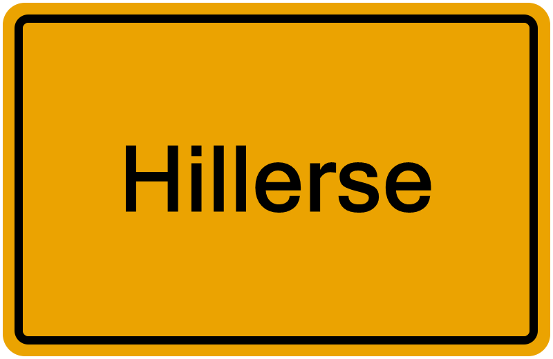 Handelsregisterauszug Hillerse