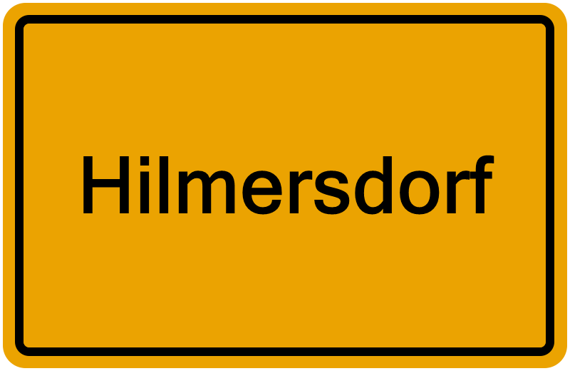 Handelsregisterauszug Hilmersdorf