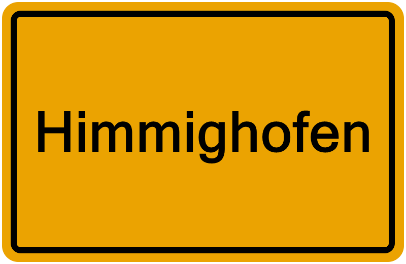 Handelsregisterauszug Himmighofen