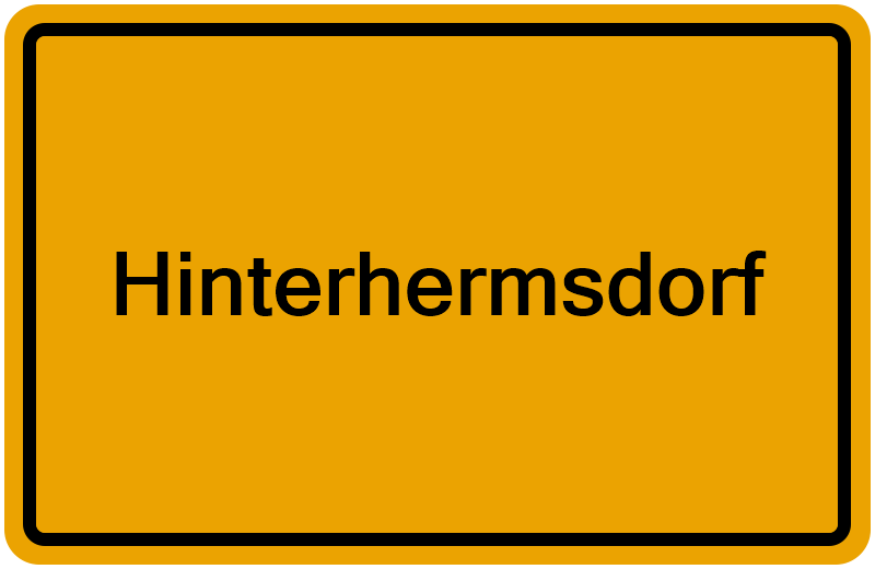 Handelsregisterauszug Hinterhermsdorf