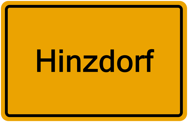 Handelsregisterauszug Hinzdorf